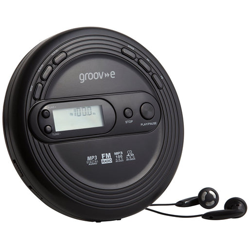 Groove-e Personal CD Player GVPS210/BK Black