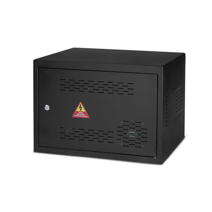 DICOTA - Cabinet unit - for 10 notebooks/tablets - lockable - plastic, steel - black - output: DC 5 - 20 V