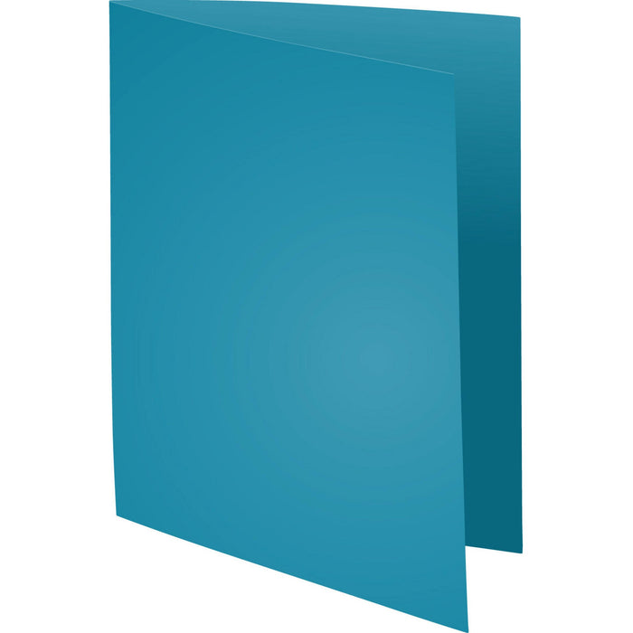 Exacompta Rock''s Square Cut Folder 217119E A4 Cardboard 24 (W) x 32 (H) cm Blue Pack of 100