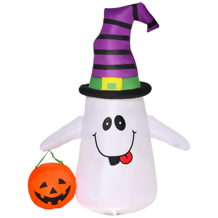 HOMCOM Inflatable Halloween Decoration 844-314V70 Multicolour 80 x 500 x 120 (W x D x H)