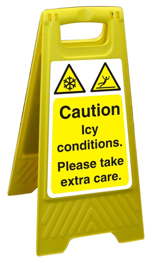 Floor Sign Icy Polypropylene 60 x 30 cm