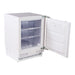 Statesman Integrated Under Counter BU60FZ4 Fridge 3 Large Storage Drawers Metal White