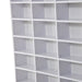 Homcom Shelving Unit Black for 1116 CDS White