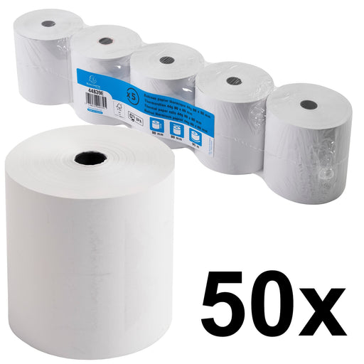 Exacompta Thermal Roll 80 x 80 x 12 mm 44 gsm Pack of 50