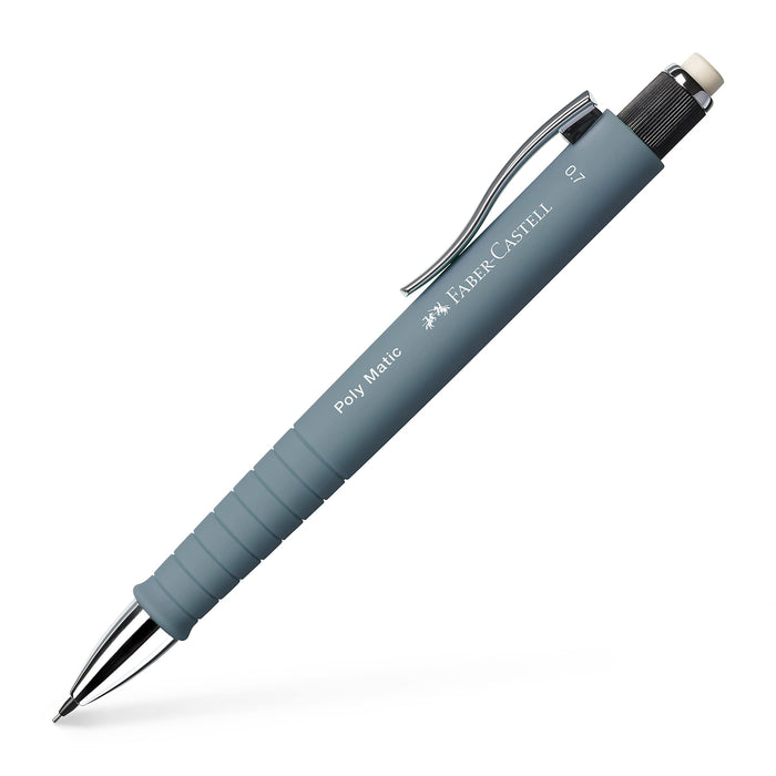 Faber-Castell Mechanical Pencil 96084000 Poly Matic 0.7 mm Grey