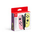 Nintendo Joy-Con Pair Pastel Pink and Pastel Yellow Gaming Controllers