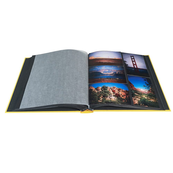 Exacompta Milano Photo Album Hardback Paper 30.3 x 32.8 x 4.7 cm Yellow