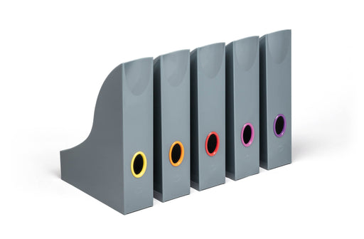 Durable VARICOLOR Magazine Rack Assorted Colours (Pack 5) - 770657