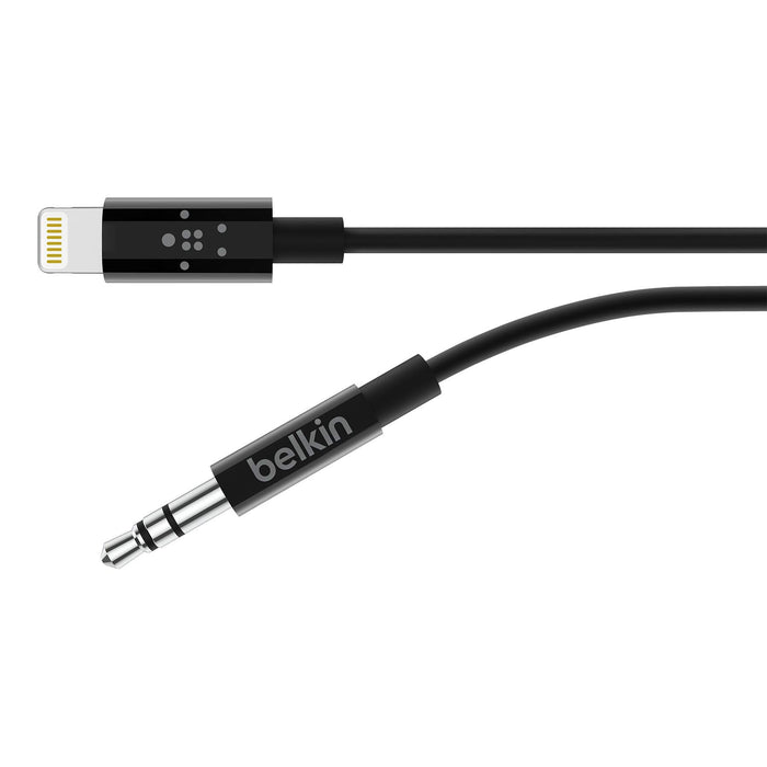 Belkin Audio Cable AV10172BT03-BLK 3.5mm to Lightning Connector 0.9m Black