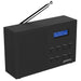 Groov-e Paris Portable DAB FM Digital Radio Black