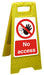 Floor Sign No Access PP 60 x 30 cm