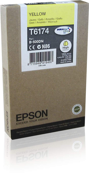 Epson T6174 Original Ink Cartridge C13T617400 Yellow