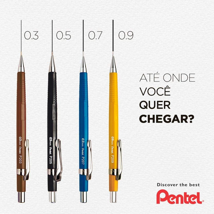 Pentel Mechanical Pencil P209 0.9 mm HB Lead