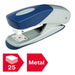 Rexel Matador Stapler 2100951 Half Strip Silver, Blue 25 Sheets No.56, No.16 Metal