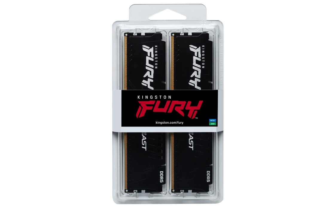 64GB 5200 DDR5 DIMM Kit4 FURY Beast Blk