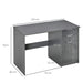 HOMCOM Desk with Shelves White 600 x 760 mm