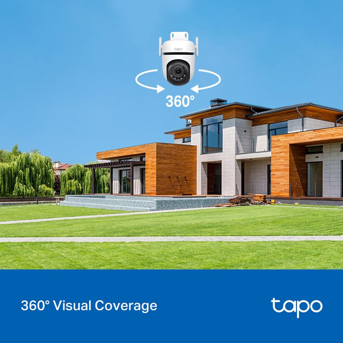 TP-Link Tapo C520WS Outdoor Pan Tilt Security Wi-Fi Camera