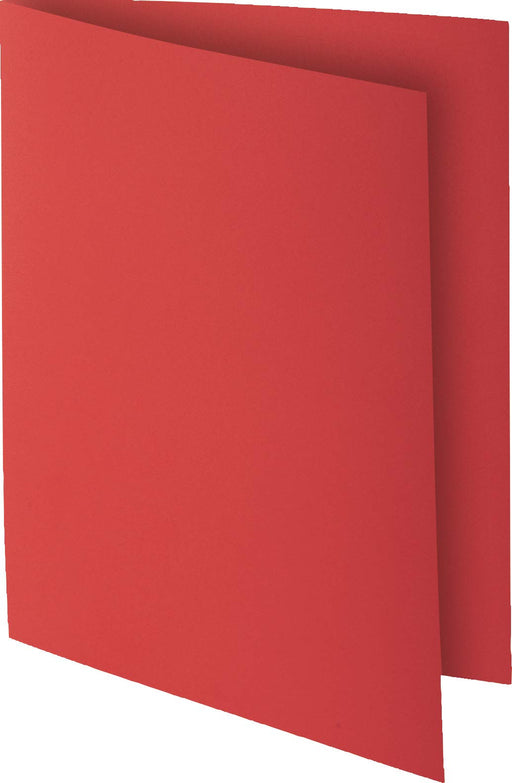 Exacompta Rock''s Square Cut Folder A4 Red Cardboard 80 gsm Pack of 300