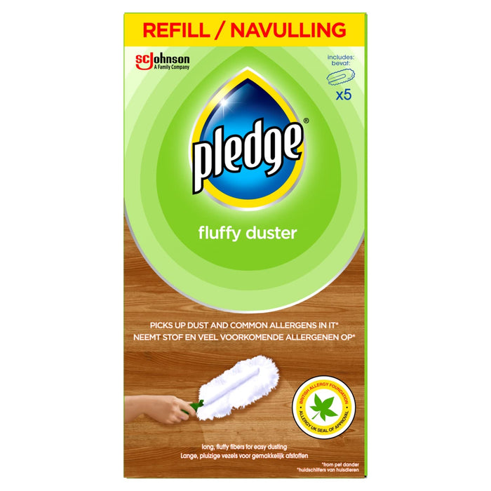 Pledge Fluffy Duster White Pack of 5