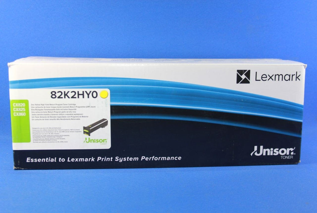 Lexmark Original Toner Cartridge 82K2HY0 Yellow