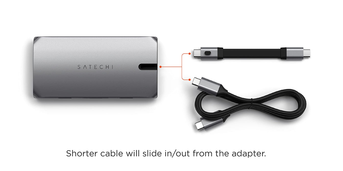 Satechi Multiport Adapter ST-UCMBAM Grey