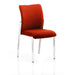 Dynamic Visitor Chair Academy Seat Tobasco Red Without Arms Fabric