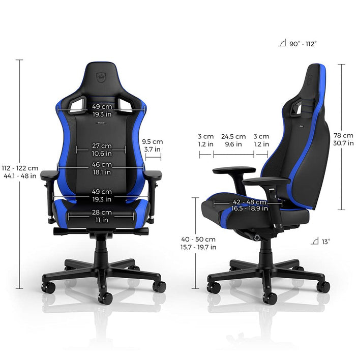 Noblechairs Epic Gmg Chr Cbn/Blk/Blu