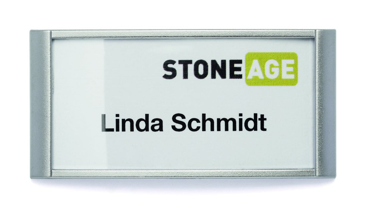 DURABLE Prestige Name Badge Magnet 854023 83 x 238 mm Pack of 10