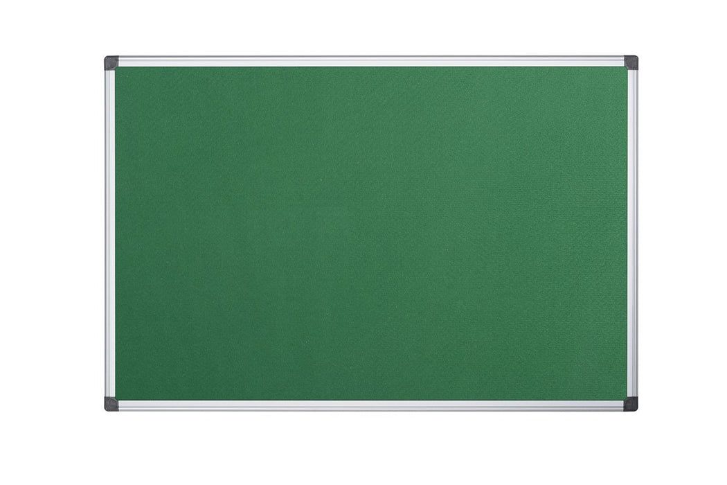 Bi-Office Notice Board Non Magnetic 90 (W) x 60 (H) cm Green