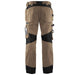 BLÅKLÄDER Trousers 15551860 Cotton, PL (Polyester) Stone, Black Size 40R