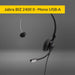 Jabra BIZ 2400 II USB Mono CC - Headset - on-ear - convertible - wired - USB