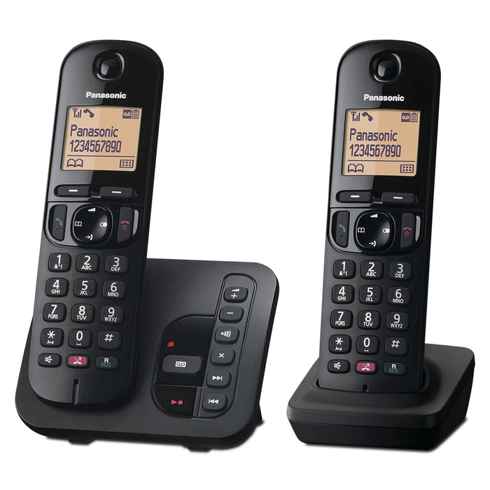 Panasonic Home Telephone KX-TGC262EB Black