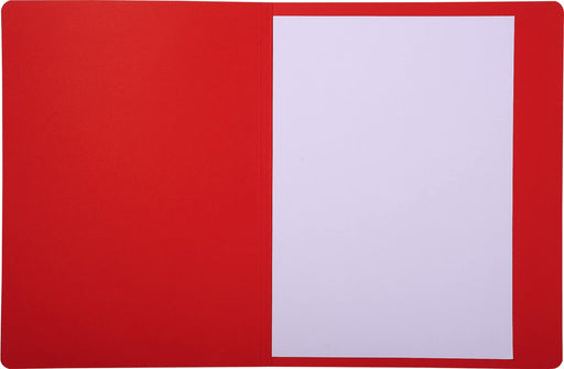 Exacompta Forever Square Cut Folder A4 Red Manila 280 gsm Pack of 100