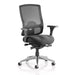 Dynamic Synchro Tilt Task Operator Chair Height Adjustable Arms Regent Black Back, Ginseng Chilli Seat Without Headrest High Back