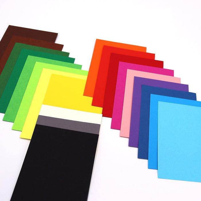 Tutorcraft  A4 Coloured Paper Assorted 225 gsm 200 Sheets