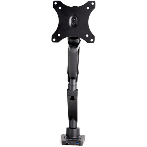 StarTech.com Slim Full Motion Adjustable Desk Mount Monitor Arm with 2x USB 3.0 ports for up to 34 Inch Monitors