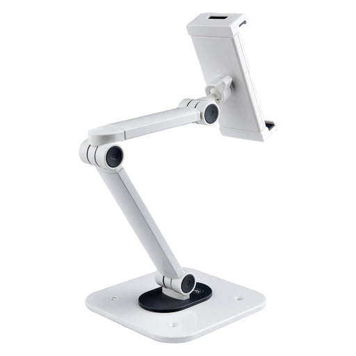 StarTech.com Adjustable Articulating Tablet Stand for Tablets up to 12.9 Inches with a width of 5 to 8.9 Inches