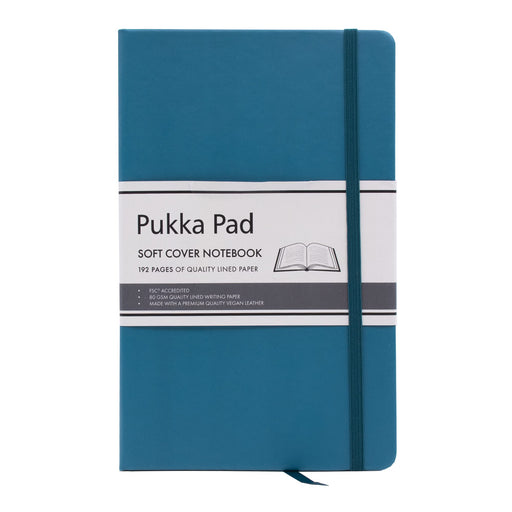 Pukka Pad Sig Sft Cvr Nbk A5 Teal