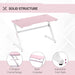 HOMCOM Gaming Desk Pink 600 x 730 mm