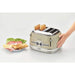 Ariete Toaster 4 Slices Stainless Steel Vintage 1600W Beige