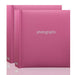 ARPAN Photo Album SM200PK-X2 200 6X4'' Pictures Pink Pack of 2