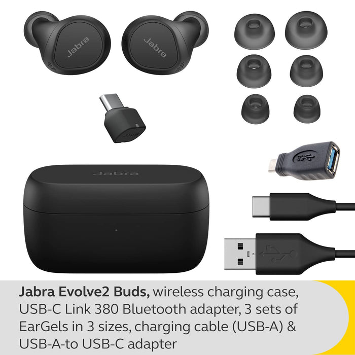 Jabra Evolve2 Buds USB-C UC