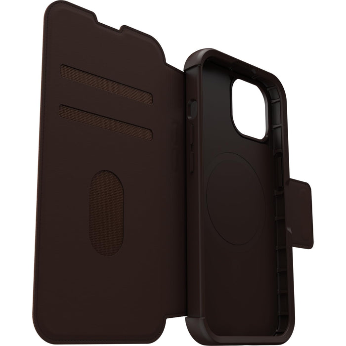 OtterBox Strada MagSafe Apple iPhone 15 Espresso - brown