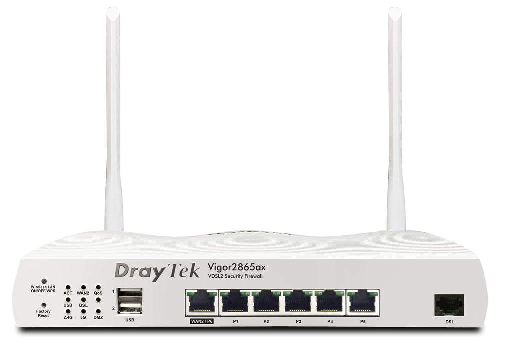 DRAYTEK Vigor 2865 V2865AX-K USB 2.0 Router