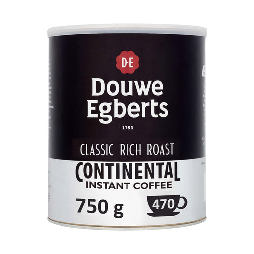 Douwe Egberts Continental Instant Coffee Can 750 g