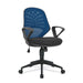 Nautilus Designs Office Chair Bcm/K116/Bl Mesh Blue Black