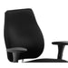 Dynamic Permanent Contact Backrest Posture Chair Removable Arms Chiro Plus Ergo Black Seat Without Headrest High Back