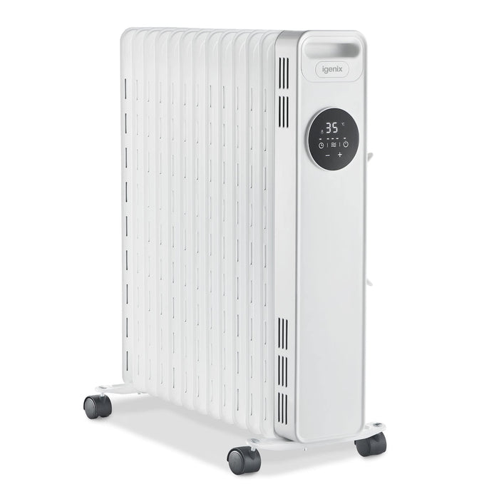 igenix Oil Filled Radiator IG2626 28 x 54.9 x 64 cm White