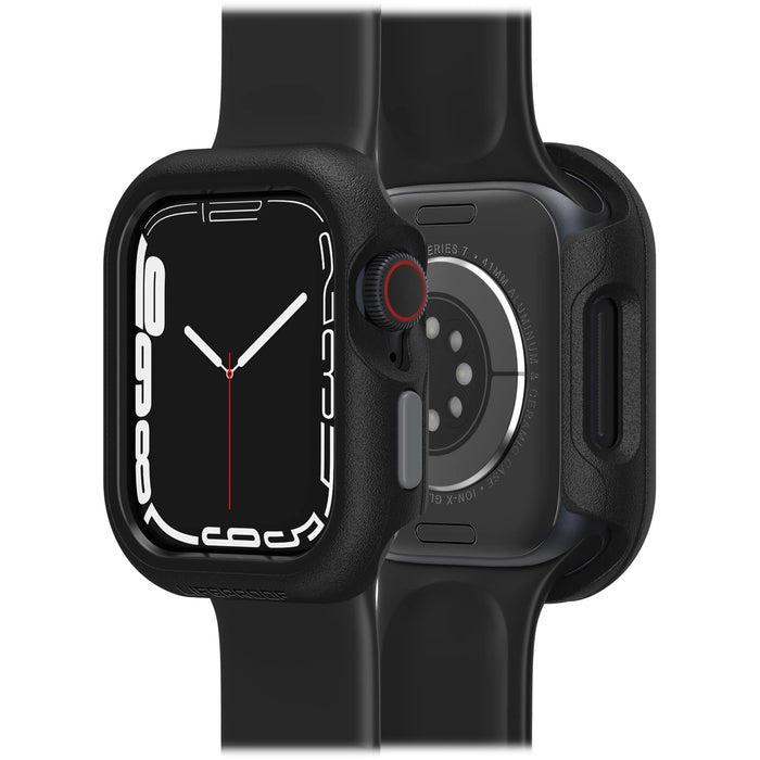 LifeProof - Bumper for smart watch - small - 85% ocean-based recycled plastic - pavement - for Apple Watch (41 mm)