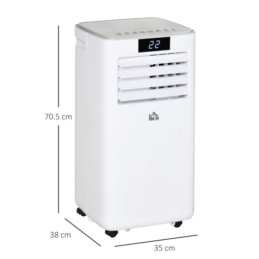 HOMCOM Portable Air Conditioner 823-025V70 White 35 x 38 x 70.5 cm